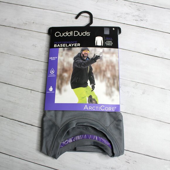 Cuddl Duds Men's Base Layer Shirt Size S Heavyweight Thermal Underwear - Picture 1 of 7